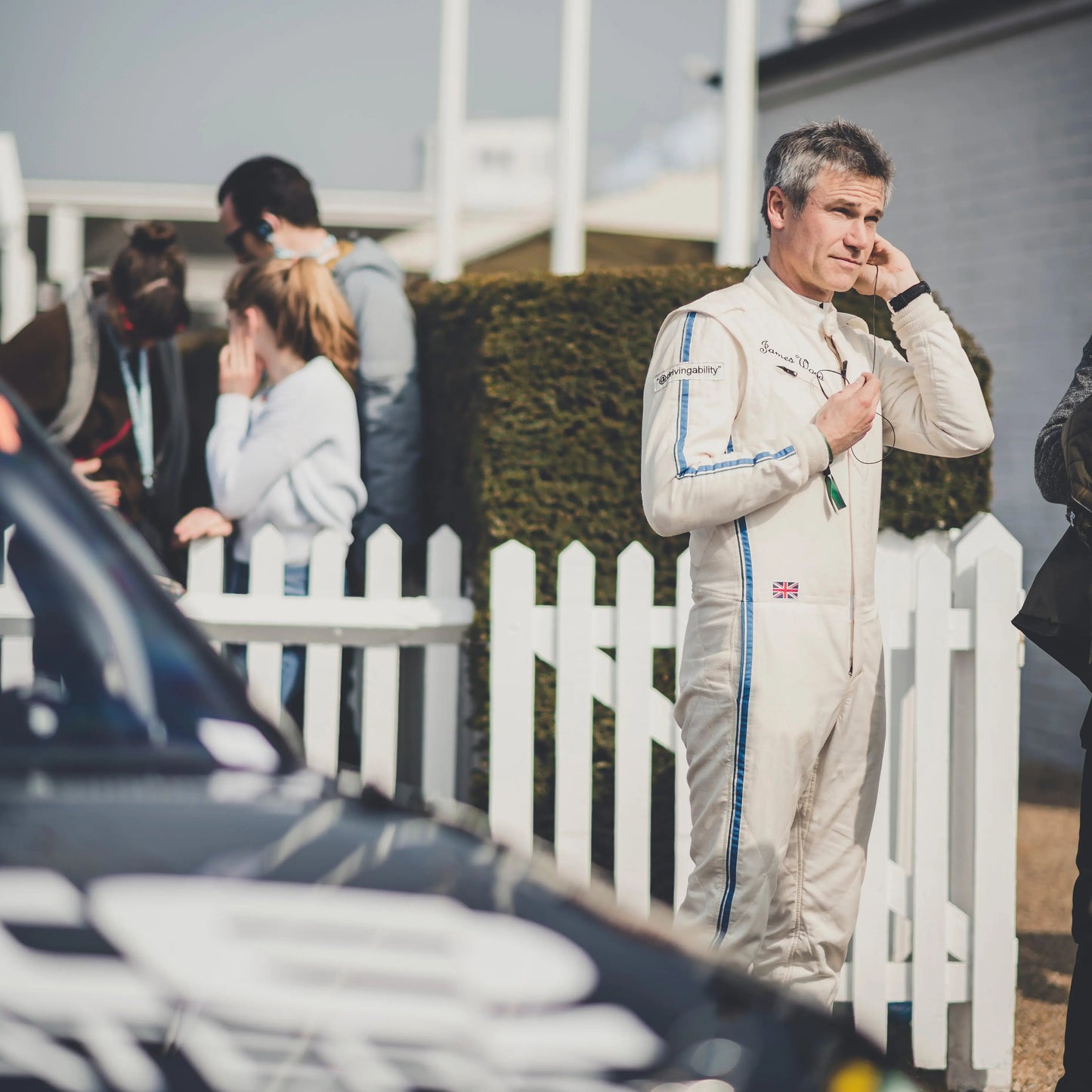 Bespoke Stingray Classic Race Suit Fyshe Goodwood